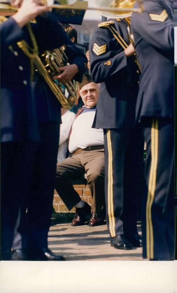 War Ve Day: - Vintage Photograph