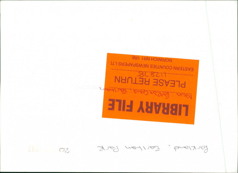 Parks and Gardens Earlham: - Vintage Photograph