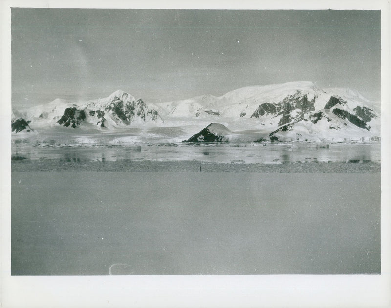 British Graham Land expedition. West Coast of Graham Land - Vintage Photograph