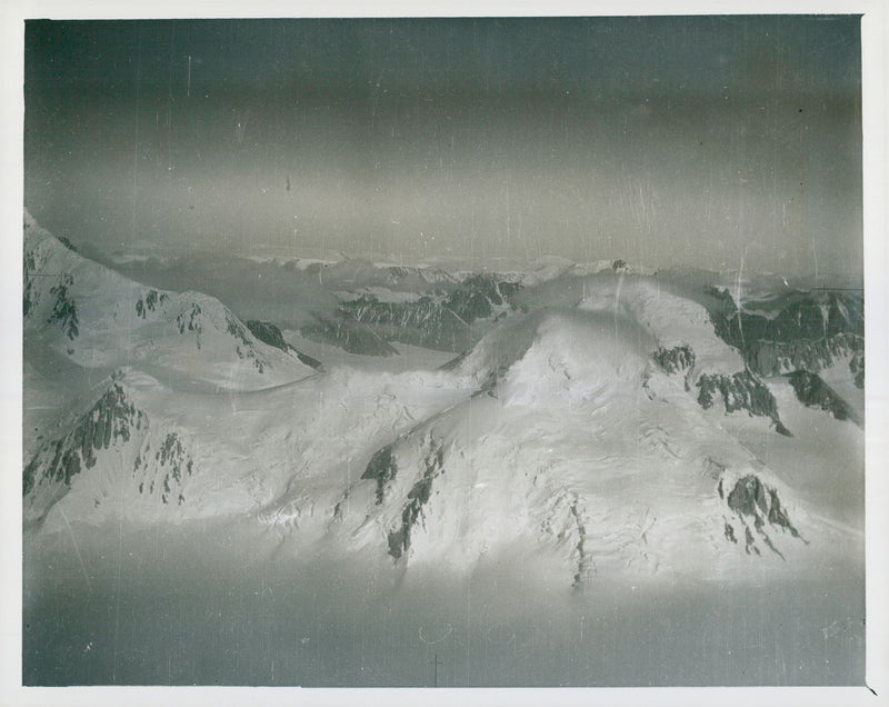 British Graham Land expedition. Part of the Graham Land coast - Vintage Photograph