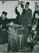 King imberto and queen maria jose: - Vintage Photograph