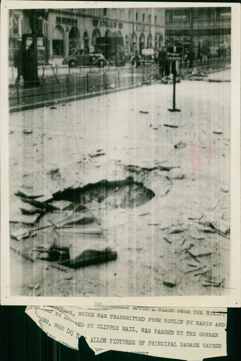 Germany War. - Vintage Photograph