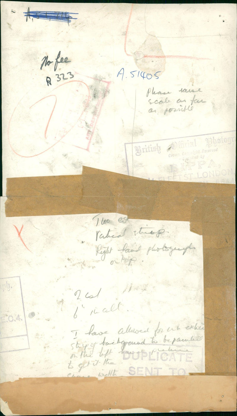 The Scale. - Vintage Photograph