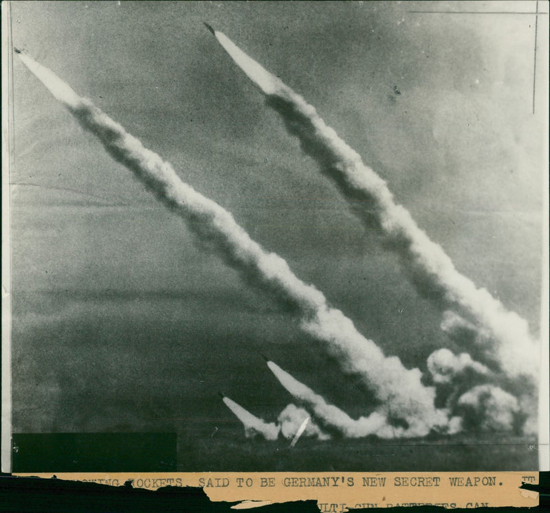 The Germany's New Secret Weapon. - Vintage Photograph