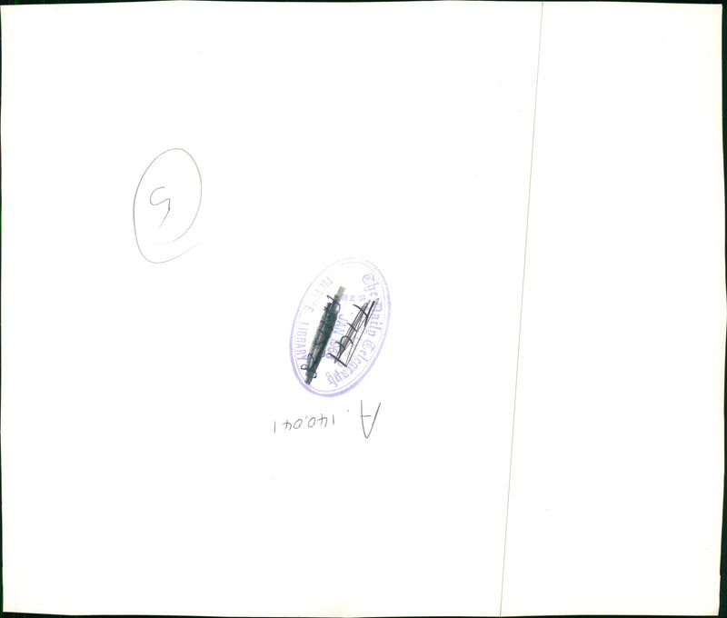 VIEW OF NATURE and A helicopter and a man standing. - Vintage Photograph