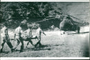INDIAN CASUALTIES AIRIFTED. - Vintage Photograph