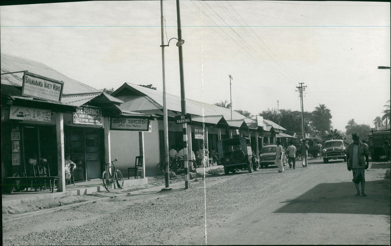 THIS IS TEZPUR WHICH UNTIL RECENTLY WAS A BUYS TOWN. - Vintage Photograph