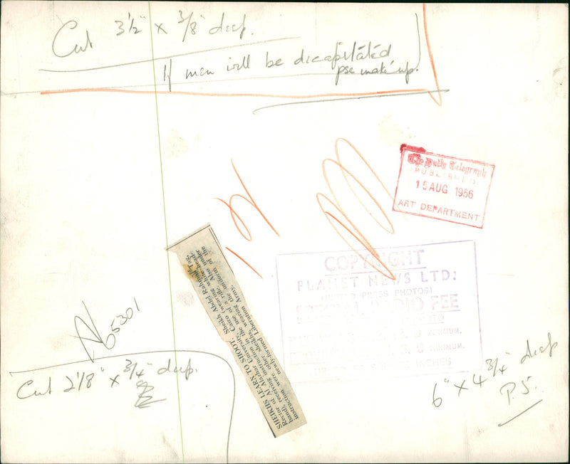 Egypt: Suez Canal Troubles: Sheikh Abdel Rahman Tag. - Vintage Photograph