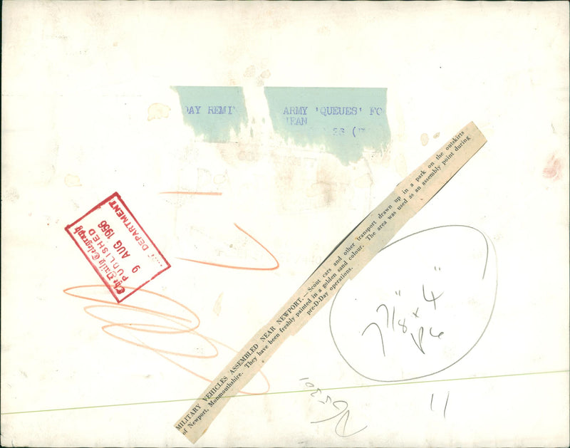 Egypt: Suez Canal Troubles. - Vintage Photograph