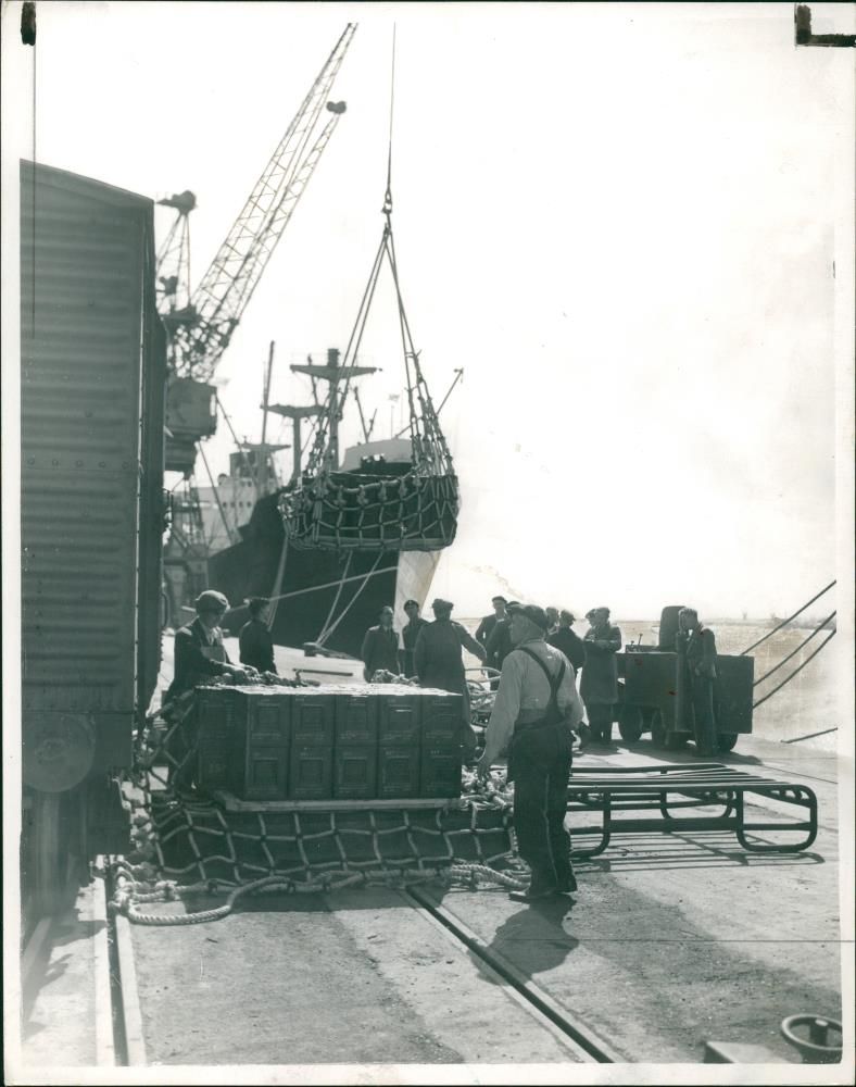 Egypt: Suez Canal Troubles. - Vintage Photograph