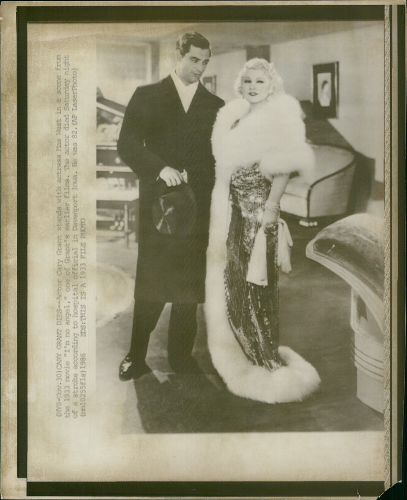 Cary Grant - Vintage Photograph