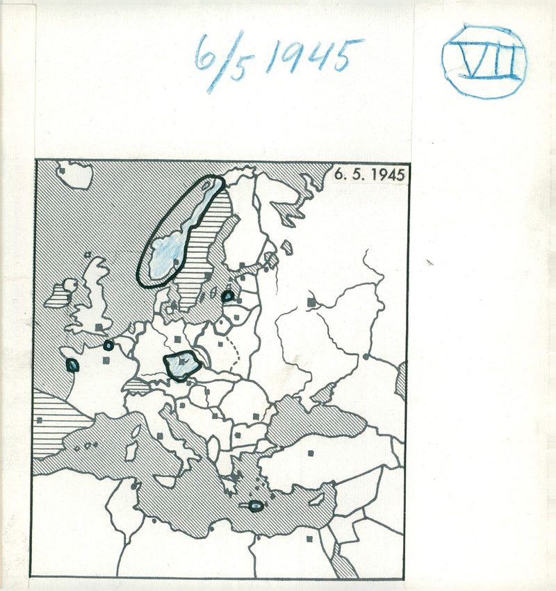 The capitalization and the end of the peace: Swedish pictures - Vintage Photograph