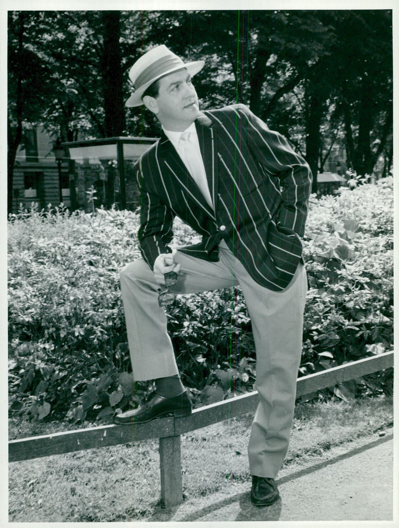 Fashion: 50's. Men's Fashion - Vintage Photograph