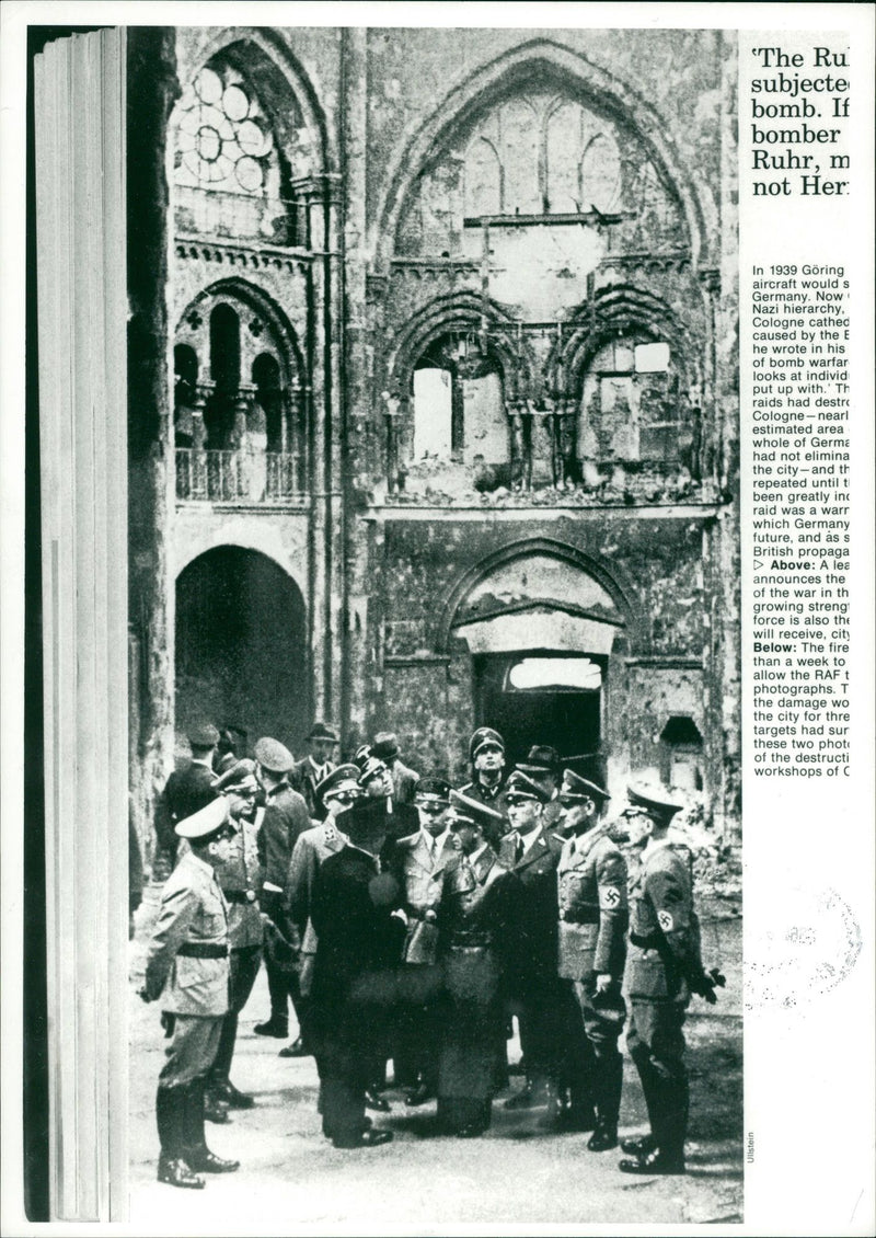 German War: - Vintage Photograph