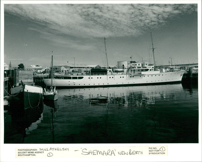 Shemara Ship - Vintage Photograph