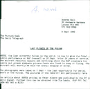 Avro Vulcan Strategic bomber. - Vintage Photograph