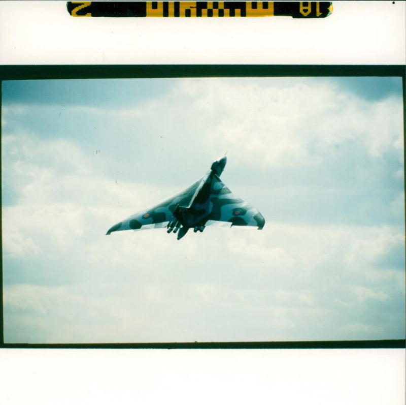 Avro Vulcan Strategic bomber. - Vintage Photograph