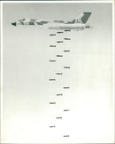 Avro Vulcan Strategic bomber. - Vintage Photograph