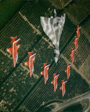 Avro Vulcan Strategic bomber. - Vintage Photograph
