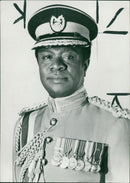 General Ignatius Kutu Acheampong. - Vintage Photograph