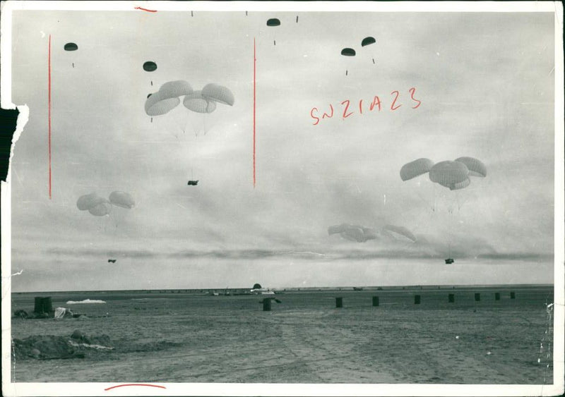 Egypt: Suez Canal Troubles. - Vintage Photograph