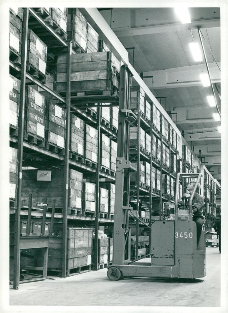 Volvo Europe spare parts - Vintage Photograph