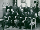 Nobel reception at BÃ¶rshuset with this year's Nobel Prize winner - Vintage Photograph