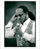 Stevie Wonder American singer-songwriter. - Vintage Photograph
