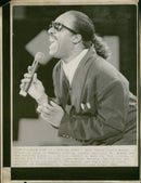Stevie Wonder American singer-songwriter. - Vintage Photograph
