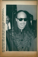 Stevie Wonder American singer-songwriter. - Vintage Photograph