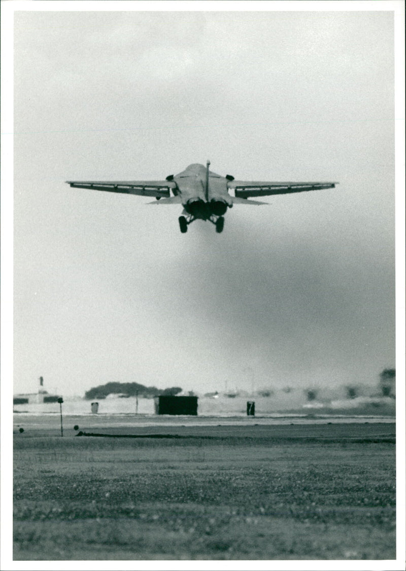 View of a aircraft F-III. - Vintage Photograph