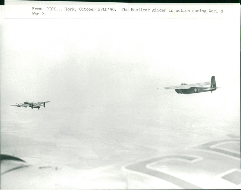 Aircraft: Gliders: Hamilcar Glider - Vintage Photograph