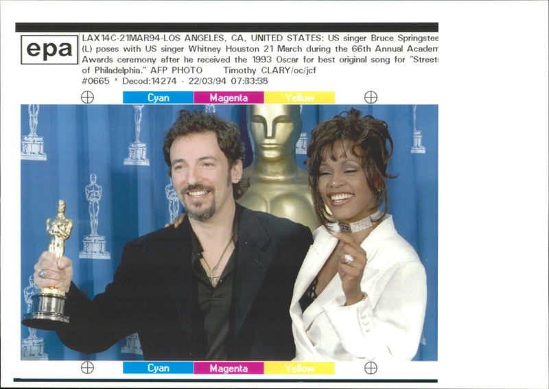 Whitney Elizabeth Houston - Vintage Photograph