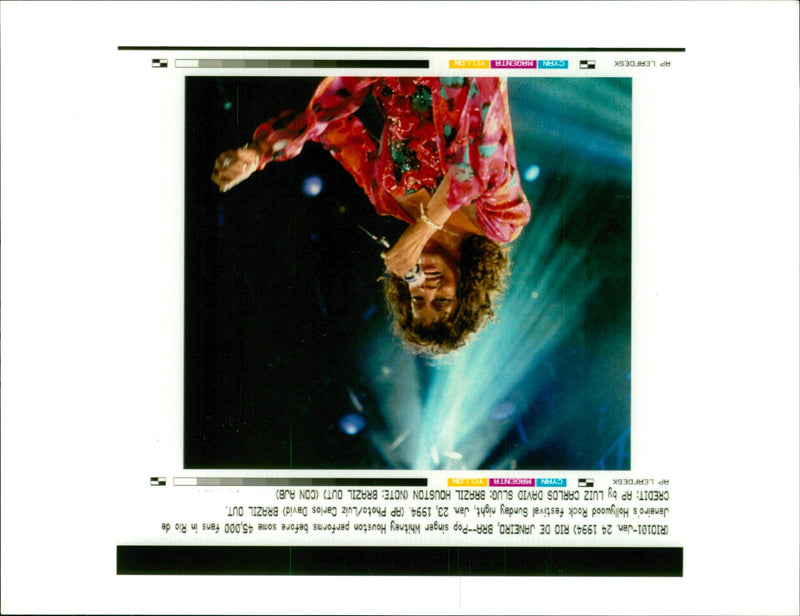 Whitney Elizabeth Houston - Vintage Photograph