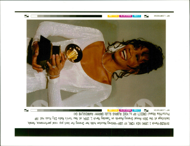 Whitney Elizabeth Houston - Vintage Photograph