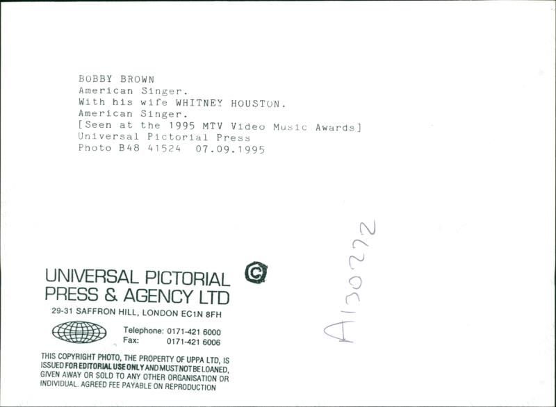 Whitney Elizabeth Houston - Vintage Photograph