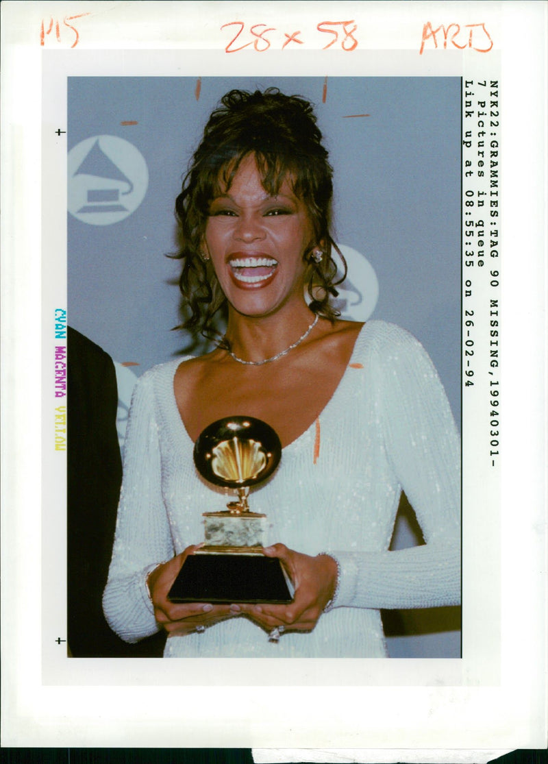 Whitney Elizabeth Houston - Vintage Photograph