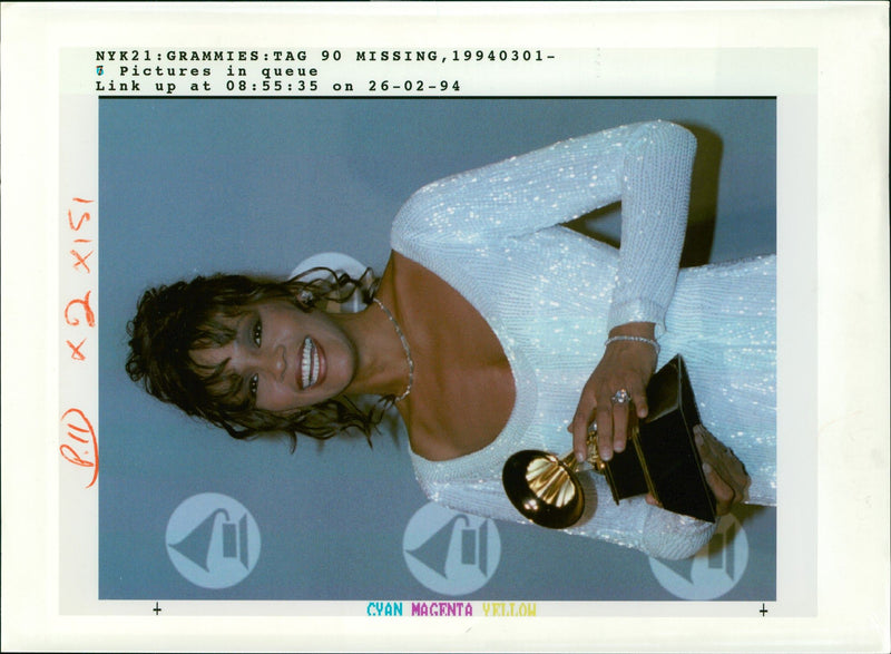 Whitney Elizabeth Houston - Vintage Photograph