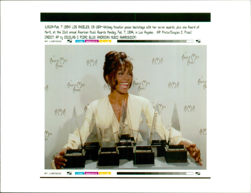 Whitney Elizabeth Houston - Vintage Photograph