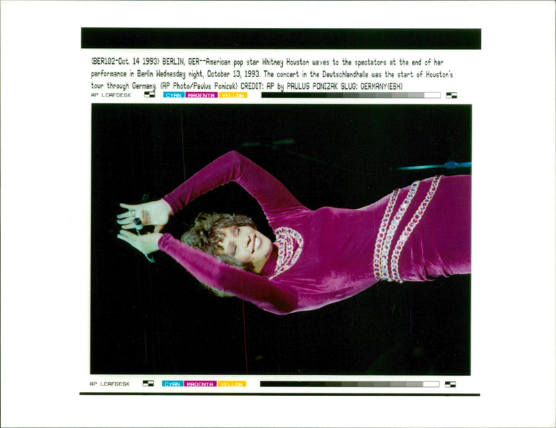 Whitney Elizabeth Houston - Vintage Photograph