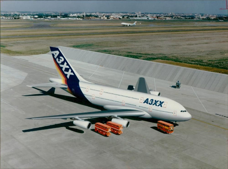 Airbus A3XX - Vintage Photograph