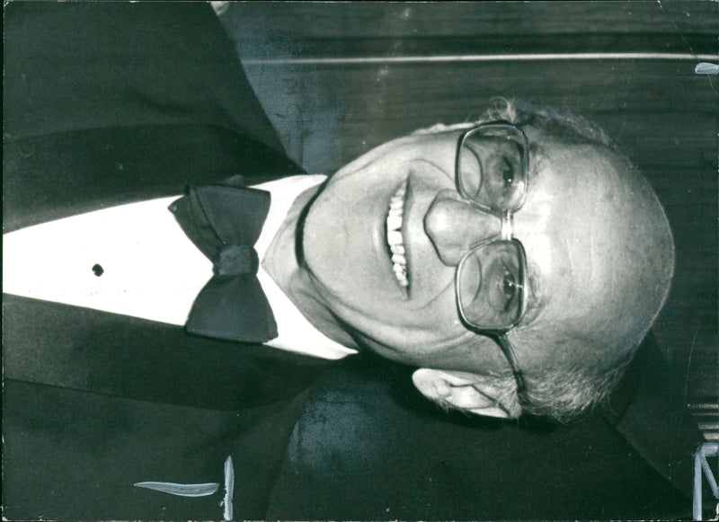 Milton Friedman - Vintage Photograph