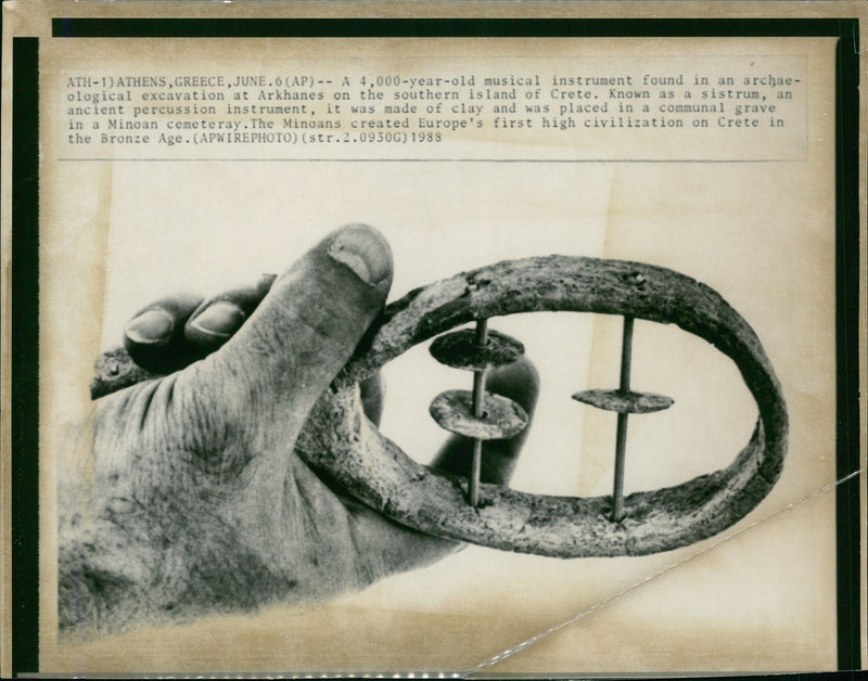 Musical Instruments - Vintage Photograph