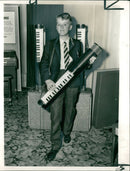 Musical Instruments: Ian Crabbe - Vintage Photograph