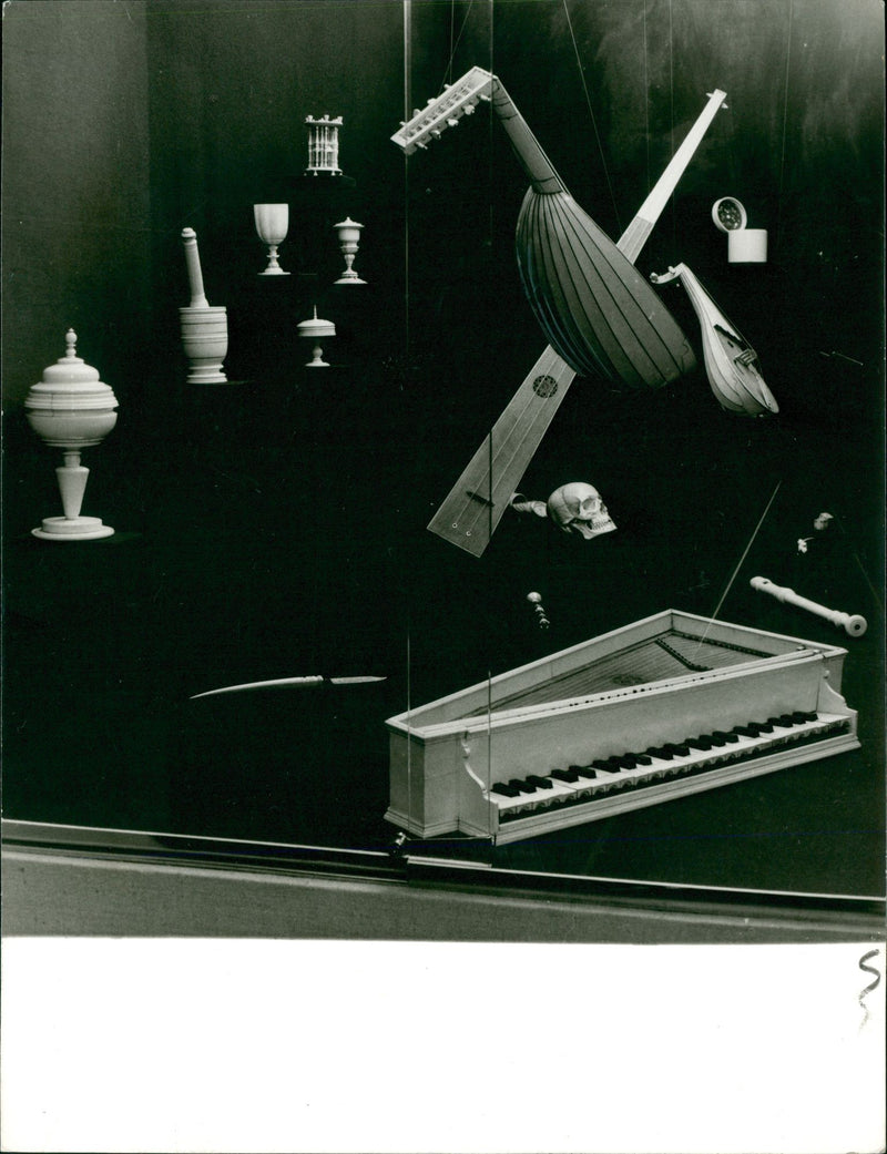 Musical Instruments - Vintage Photograph