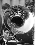 Musical Instruments: Sousaphone - Vintage Photograph