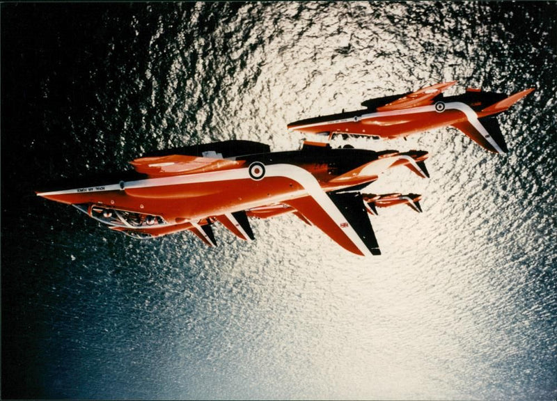 The Red Arrows - Vintage Photograph