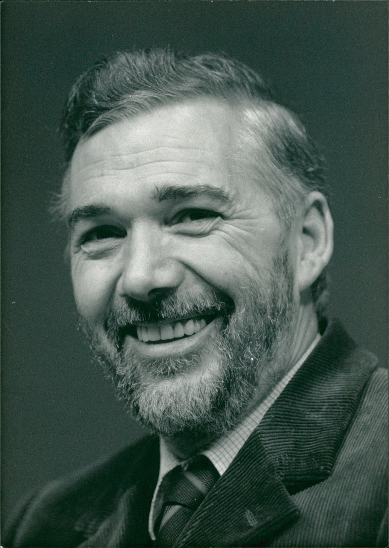 Frank Grimes is an Irish stage and screen actor. - Vintage Photograph