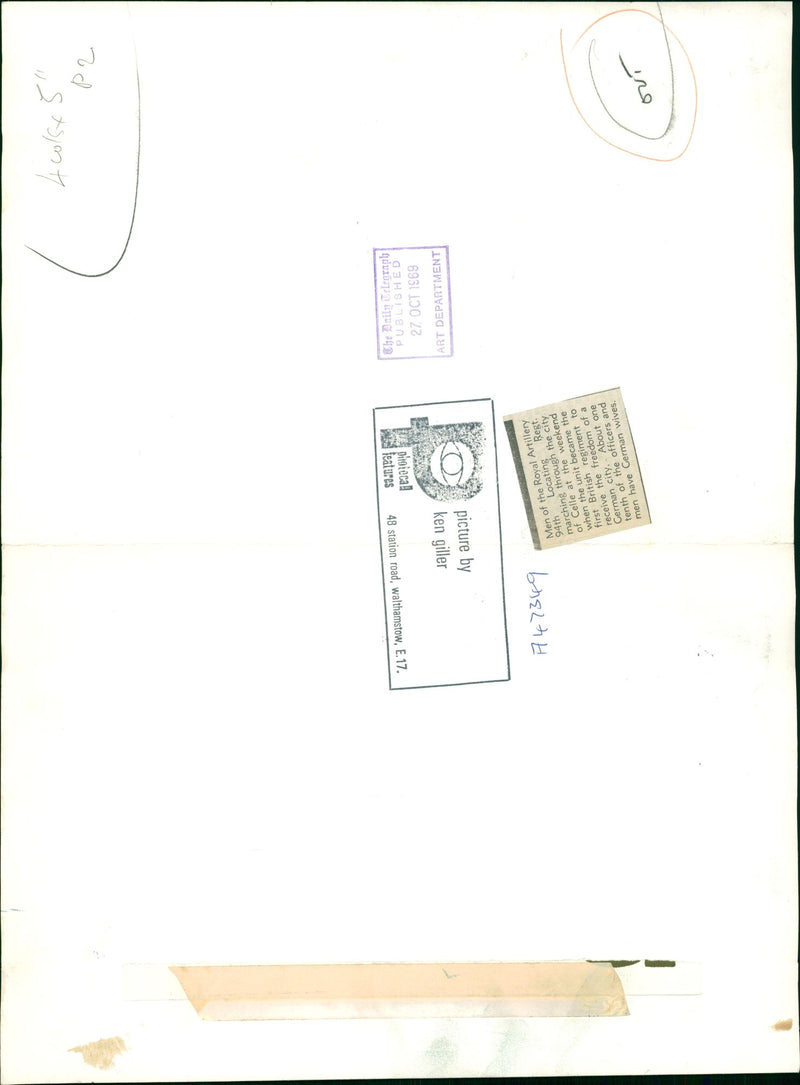 Royal Artillery - Vintage Photograph