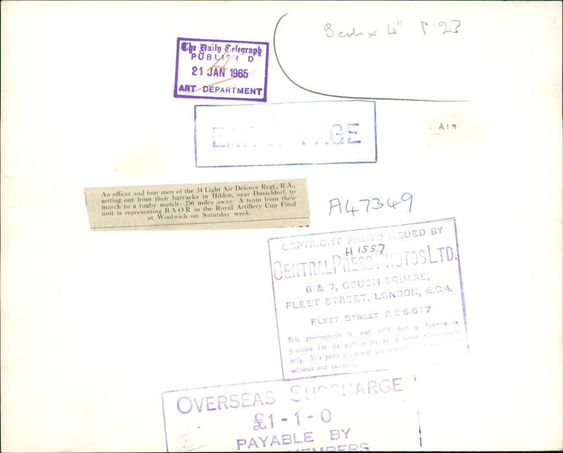 Royal Artillery - Vintage Photograph